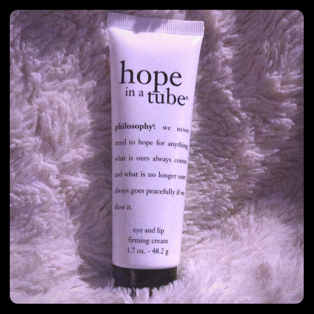 Philosophy Hope in a Tube